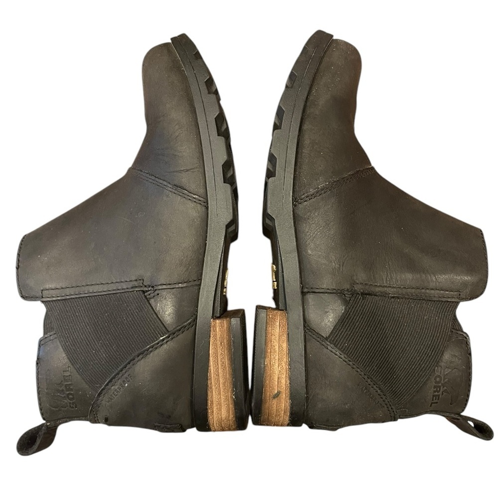 Sorel Black Ankle Boots - Waterproof - Picture 6 of 7